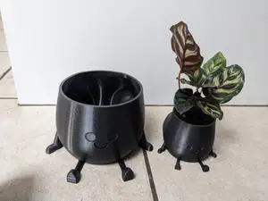 Large Happy Chunky Bum Pot