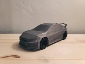 Remastered - Low Poly Honda Civic Type R