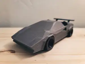 Low Poly Lamborghini Countach