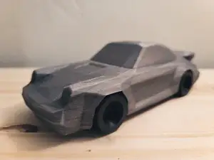 Remastered - Low Poly Porsche 911 Turbo
