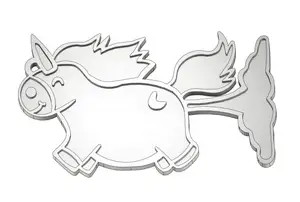 Unicorn Keychain