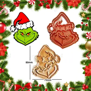 Cookie cutter Grinch