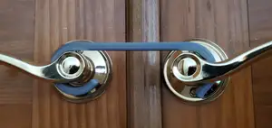 French Door Knob Hook Latch