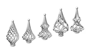 Parametric Xmas-Tree top