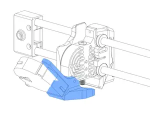 Prusa Mini RHD Fan Duct Rev. C