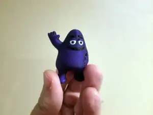 Grimace Unlimited Edition Adult Happy Meal Toy