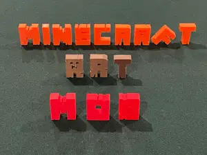 Minecraft Block Letters