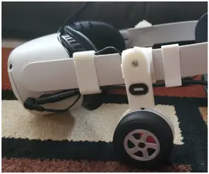 Quest 2 Near field BMR rotating off ear headphone speakers for elite strap (same as Valve Index)