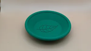 Plant Saucers (Leaf Pattern)