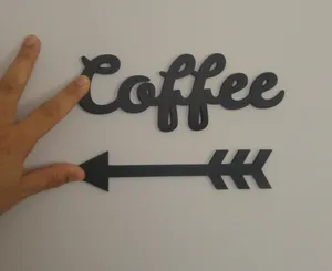 Coffee and arrow