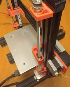 Ender 3 - Dual lead screw linear rail kit for Z axis.