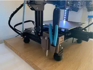 Bottom Left Frame Mounted Tool Holder for Ender 3v2