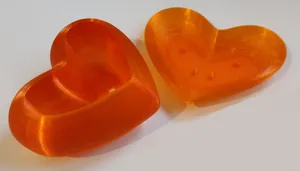 REMIX: Pot Coaster for heart shaped Plant Pot "Pot D_30" from 3Dcua