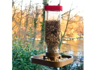 "Bird-Boy" is the best Bird Feeder for Smoothie and Juice Bottles (38mm Thread)