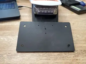 Husqvarana FE USA license plate adapter