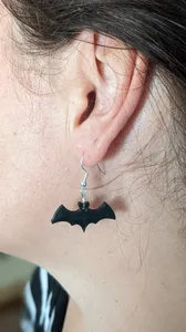 Bat Earrings