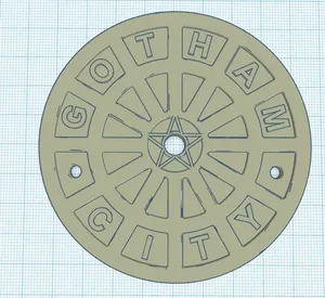 Gothman Manhole Cover Record Spinner