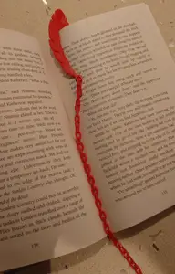 Feather and Chain Bookmark