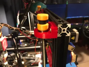 Ender 3/Pro/V2/Voxelab Aquila - Z-Axis Stabilizer using 616mm GT-2 Timing Belt and F688ZZ Flanged Ball Bearing