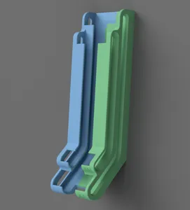 AA and AAA Battery Holder (for Honeycomb Storage Wall)