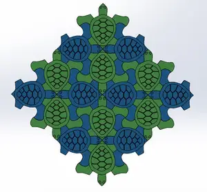 Tessellating turtle