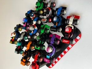 F1 Lego Minifigures display stand (No MMU/AMS required.