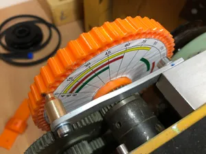 Index wheel for minilathe Hobbymat MD65 (and Proxxon SD300)