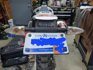 Husqvarana FE rear turn signal mounts