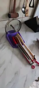 spatula holder & pot lid holder/kitchen organizer