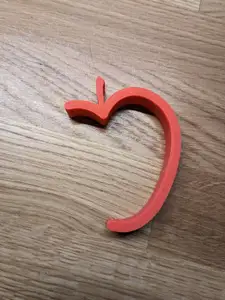 Apple / Heart bag hanger