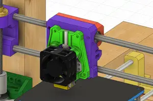 RigidCore Carriage for DIY 3D Printers