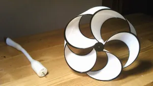 Toroidal fan blades