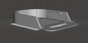 Makita battery adapter with largely parametric ( spreadsheet based ) FreeCad source.