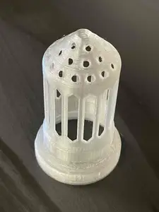 Two Piece Jiffy Plant Holder for Modular Hydroponic Tower
