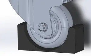 Wheel Chock for standard inch wheels