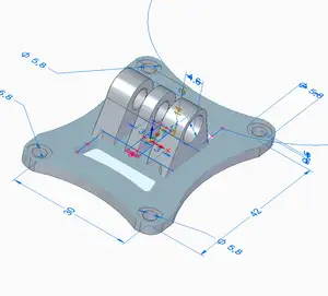 Gopro drone mount