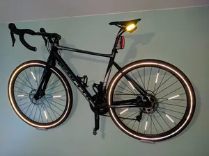 Bracket Wheel On The Wall Behind The SPD Pedal