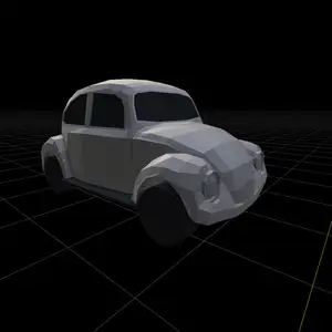 WIP: Transformer / Transformable 70s Volkswagen Beetle Style Cop Car