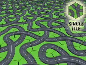 🛣 Chaos road tile (tessellating from a single tile)