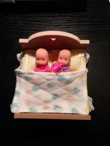 Baby Doll Double Bed With A Heart Cutout