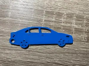 Skoda car keychain