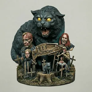 Pet Semetary - Pet Semetary Scene Collage - 1989