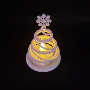 Spiral Christmas Tree candle holder