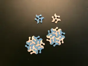 Shuriken Puzzle Piece Tessellation