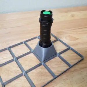 Gridfinity Flashlight Holder