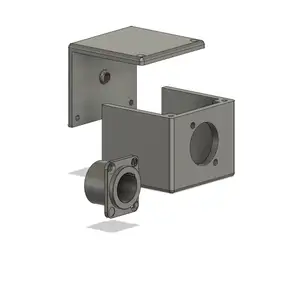 DMX XLR socket box