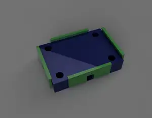 Circuit board holder 100x70 for CNC