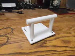 hand rest for fishing rod wrapper