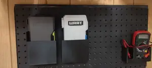 Pegboard Drill Bit box holder for Ryobi / Hart bits and drill bits