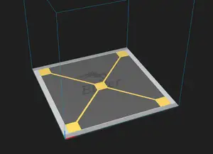Ender 3/pro/v2/s1 bed-level test